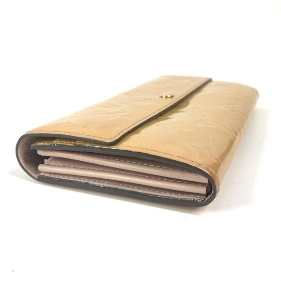 LOUIS VUITTON M90081 MonogramVernis Portefeuille-Sarah Bi-fold Flap Long Wallet - Picture 5 of 16